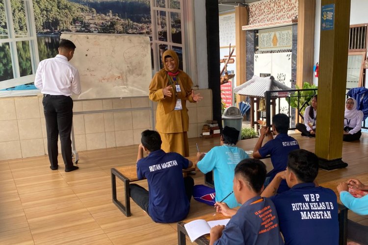 Program Kejar Paket Terus Berjalan, Rutan Magetan Perkuat Pembinaan Pendidikan