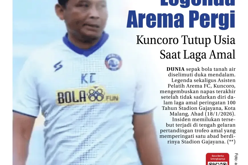 e&Koran, Edisi Senin, 19 Januari 2026