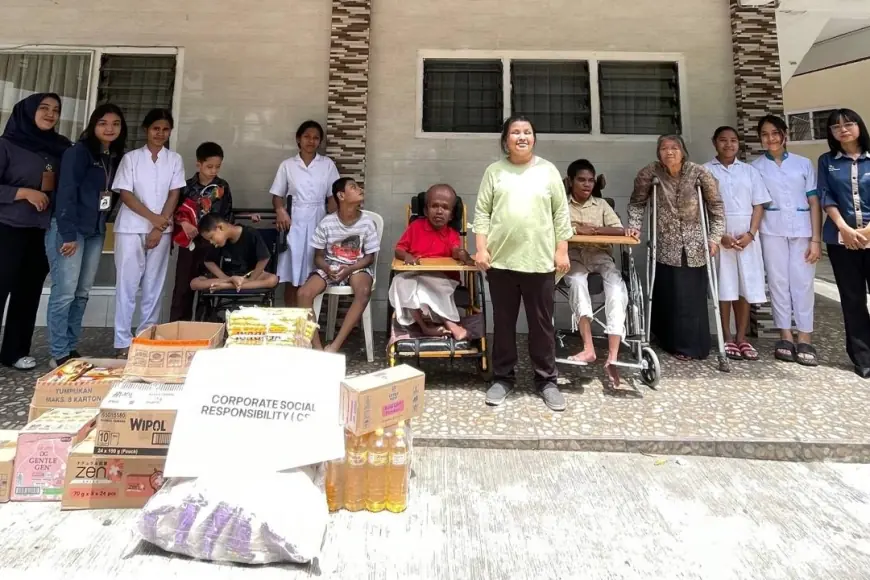 Peringati Hari Guru Nasional, PT Kusuma Megah Grup Berbagi di Yayasan Bhakti Luhur
