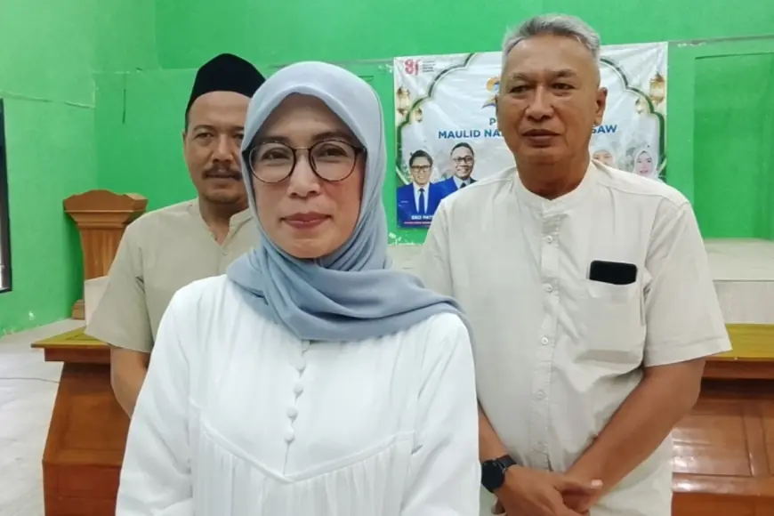 Bersama Ratusan Masyarakat, Ketua Fraksi PAN DPRD Kota Kediri Peringati 3 Momen Penting