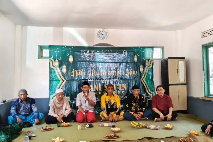 Maulid Nabi Jadi Momentum Bani Syi’in Rawat Silaturahmi dan Sejarah Keluarga